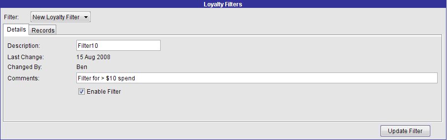 Tutorial: Filters and Attachments in Loyalty